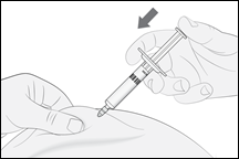 A close-up of a syringe Description automatically generated
